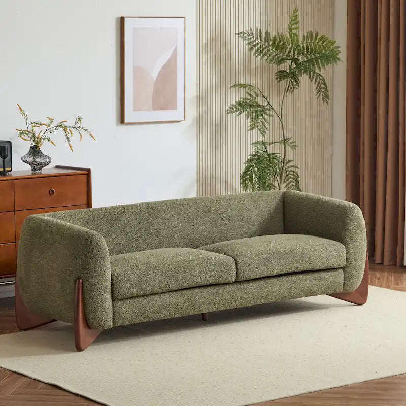 Dreisitzer-Sofa mit weicher Polsterung