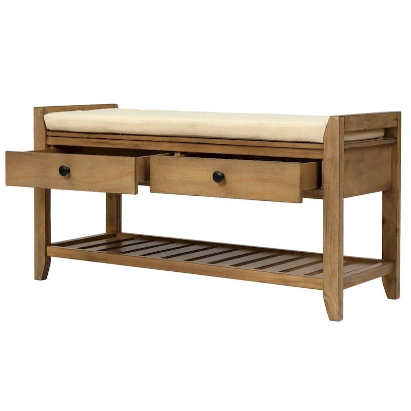 Multipurpose Storage Bench Shoe Rack