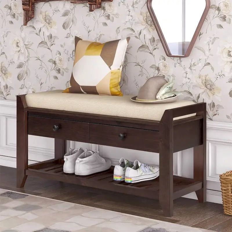 Multipurpose Storage Bench Shoe Rack