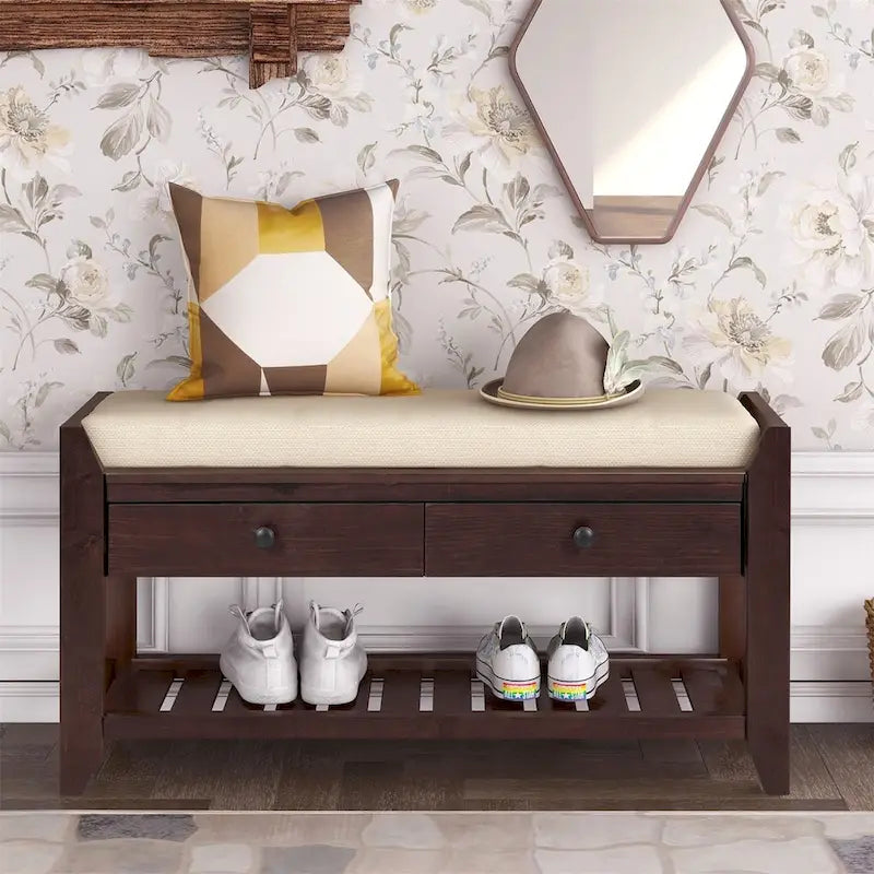 Multipurpose Storage Bench Shoe Rack