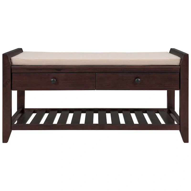 Multipurpose Storage Bench Shoe Rack