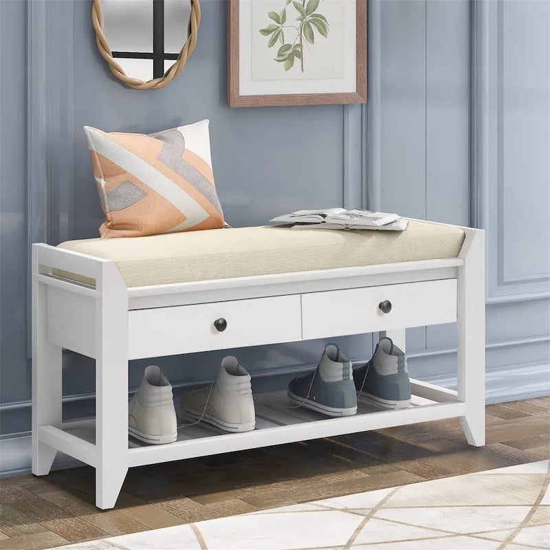 Multipurpose Storage Bench Shoe Rack