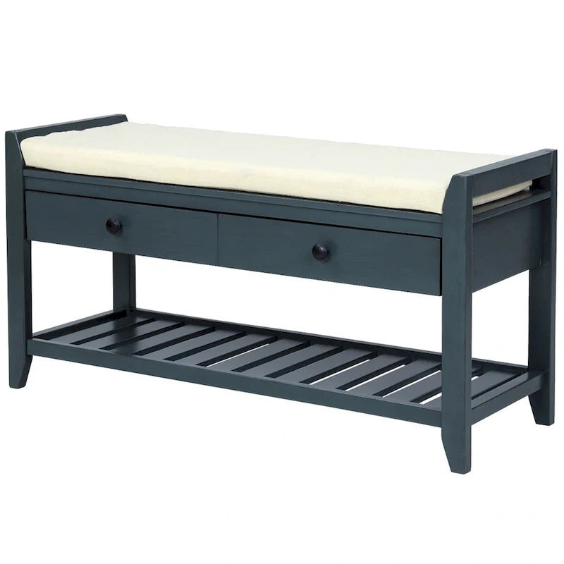 Multipurpose Storage Bench Shoe Rack