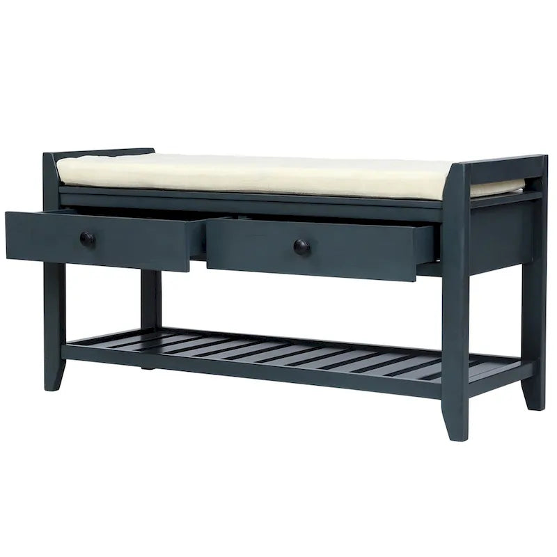 Multipurpose Storage Bench Shoe Rack