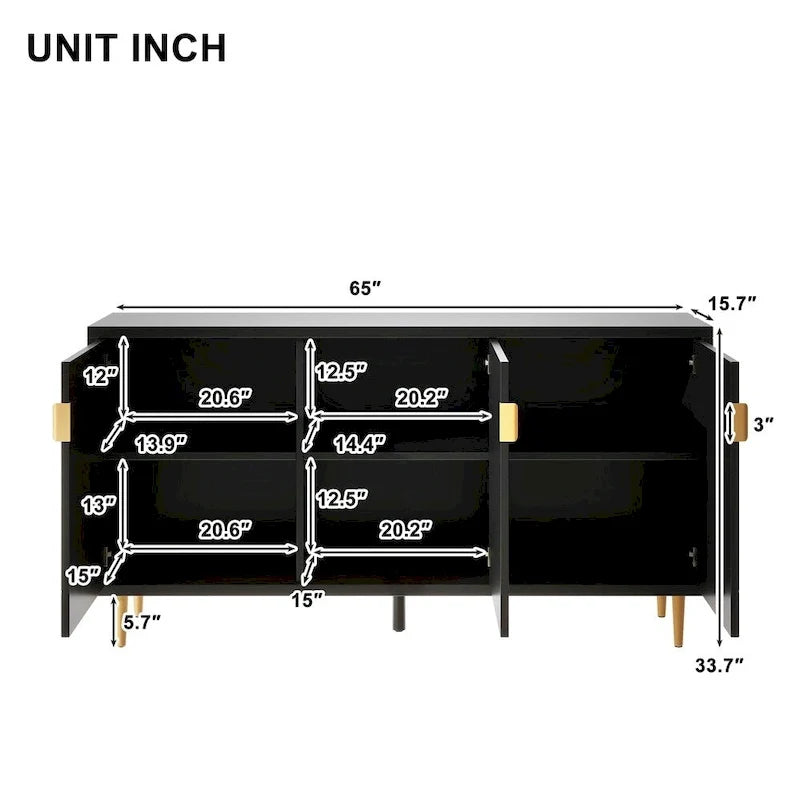 Meuble console TV moderne