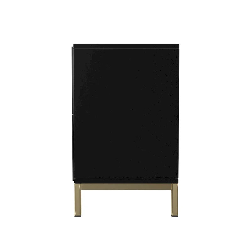 Aparador decorativo contemporáneo de 2 puertas