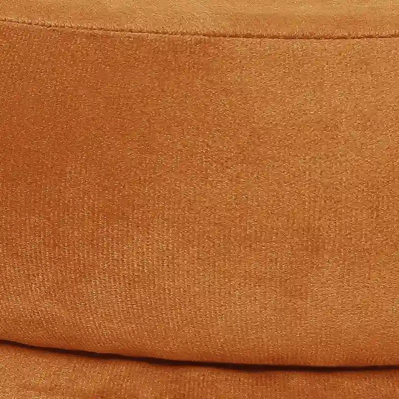 Round Velvet Ottoman Upholstered Foot Stool