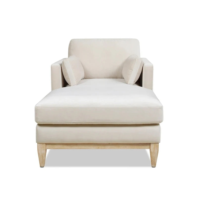 Chaiselongue mit Performance-Samtbezug, 65 Zoll