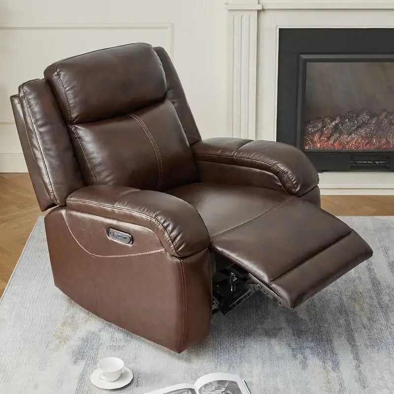 Sillones reclinables eléctricos con reposacabezas eléctrico y puertos de carga
