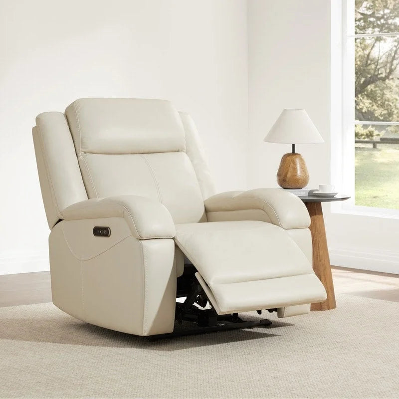 Sillones reclinables eléctricos con reposacabezas eléctrico y puertos de carga