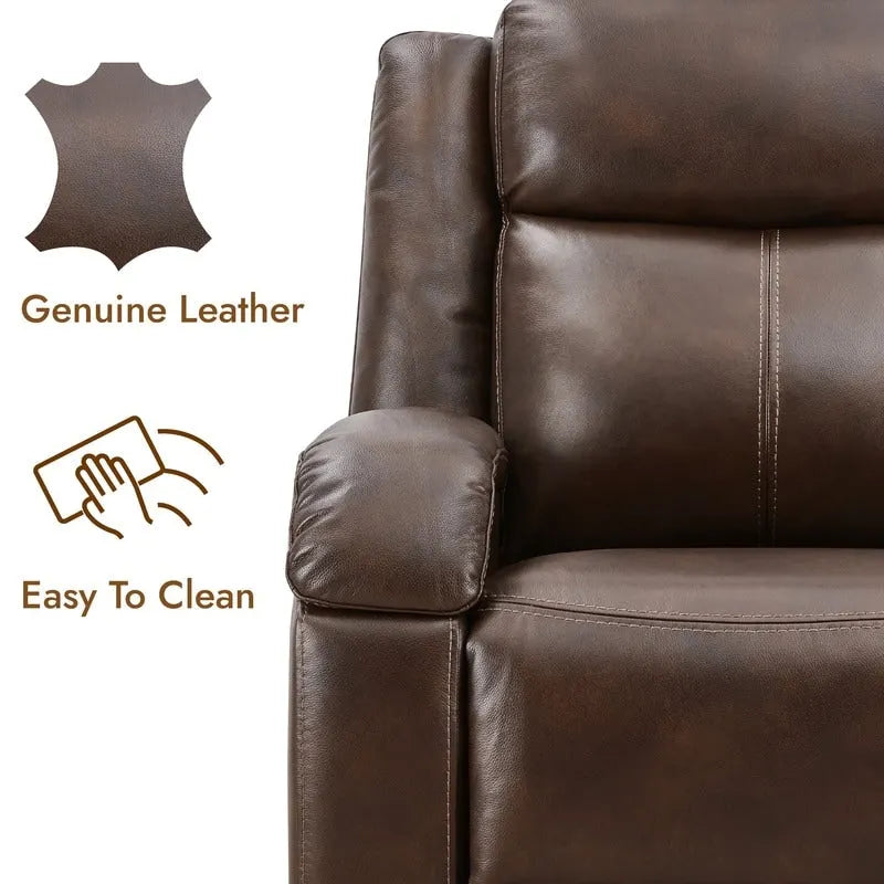 Sillones reclinables eléctricos con reposacabezas eléctrico y puertos de carga