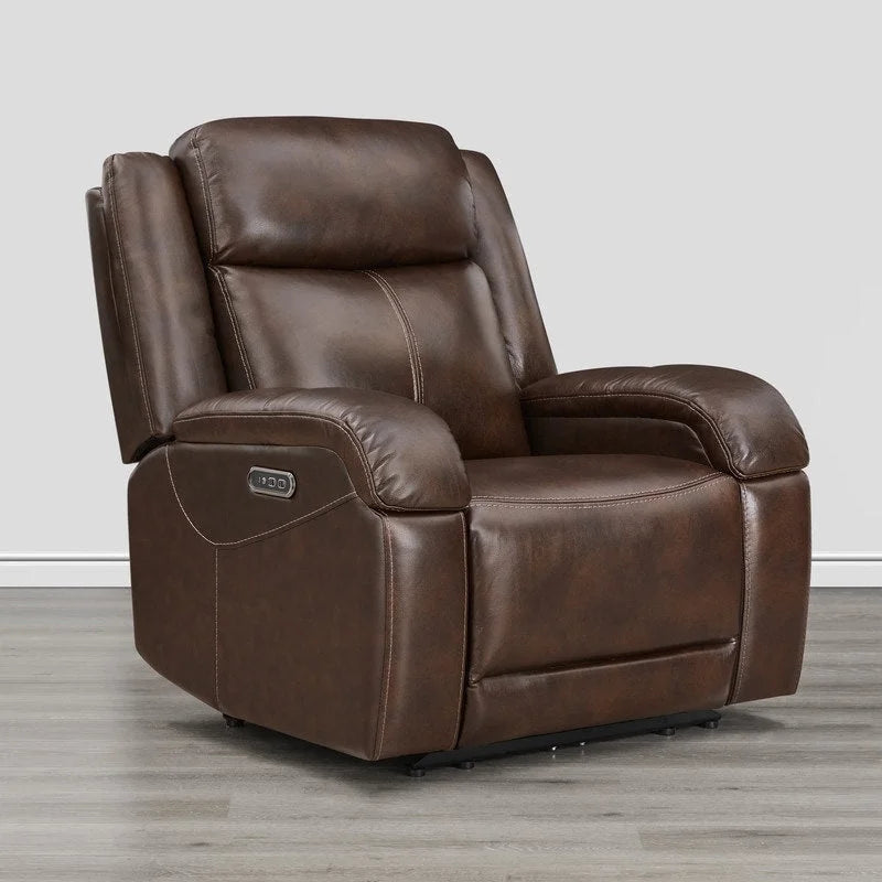 Sillones reclinables eléctricos con reposacabezas eléctrico y puertos de carga