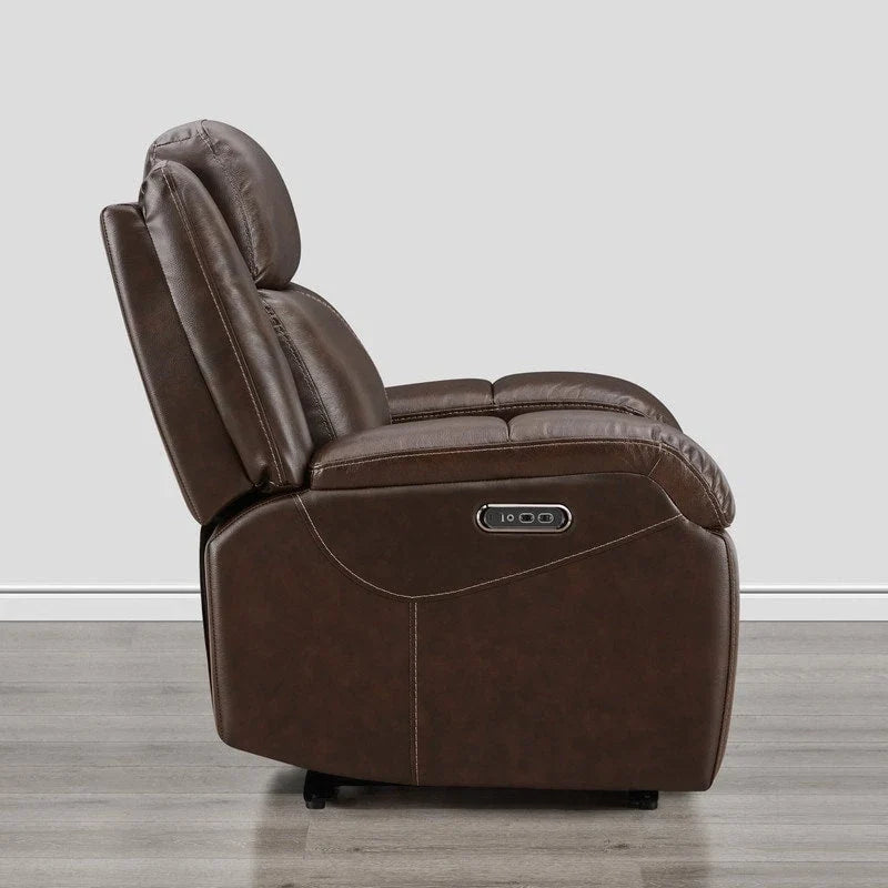 Sillones reclinables eléctricos con reposacabezas eléctrico y puertos de carga
