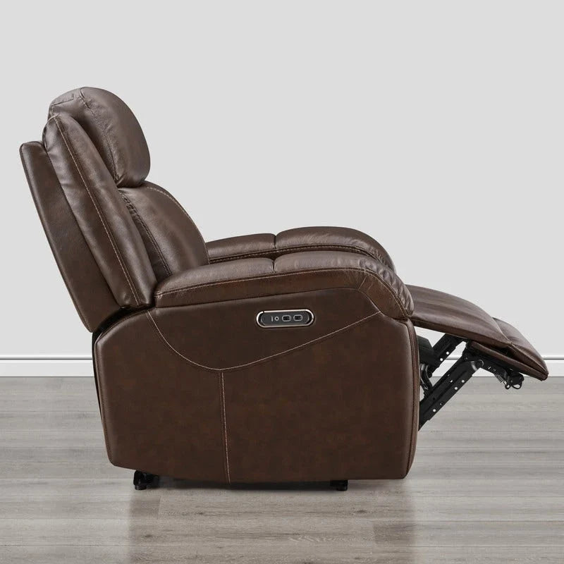 Sillones reclinables eléctricos con reposacabezas eléctrico y puertos de carga