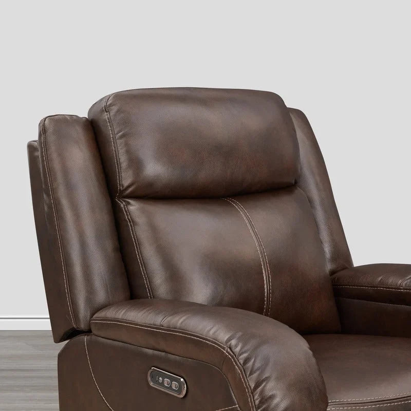 Sillones reclinables eléctricos con reposacabezas eléctrico y puertos de carga