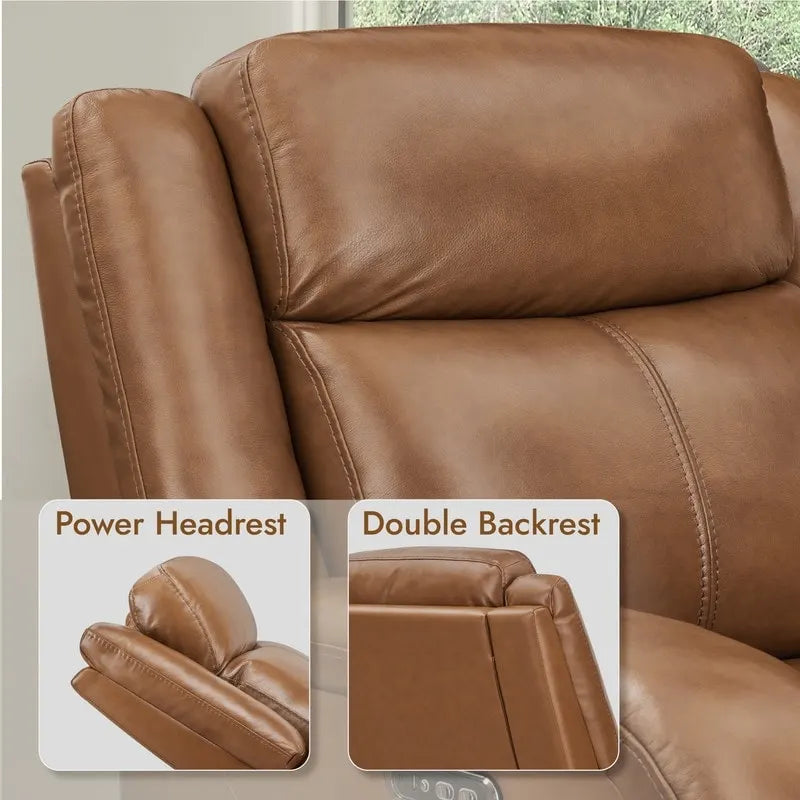 Sillones reclinables eléctricos con reposacabezas eléctrico y puertos de carga