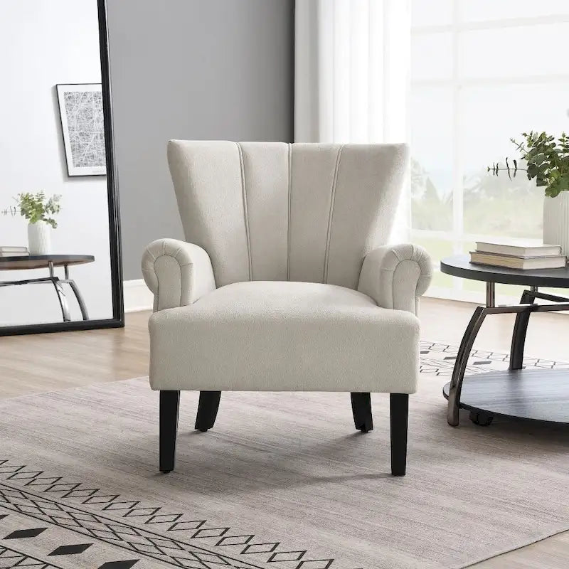 Sillas modernas de tela decorativas para la sala de estar
