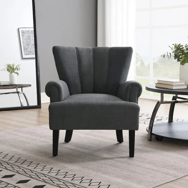 Sillas modernas de tela decorativas para la sala de estar