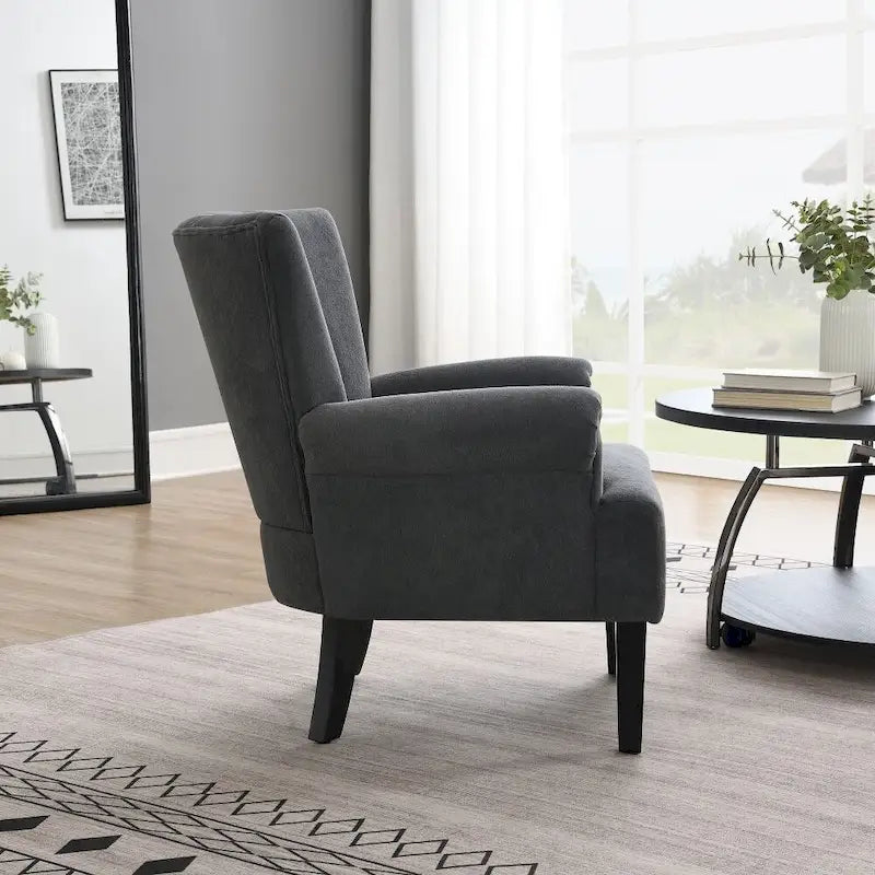 Sillas modernas de tela decorativas para la sala de estar