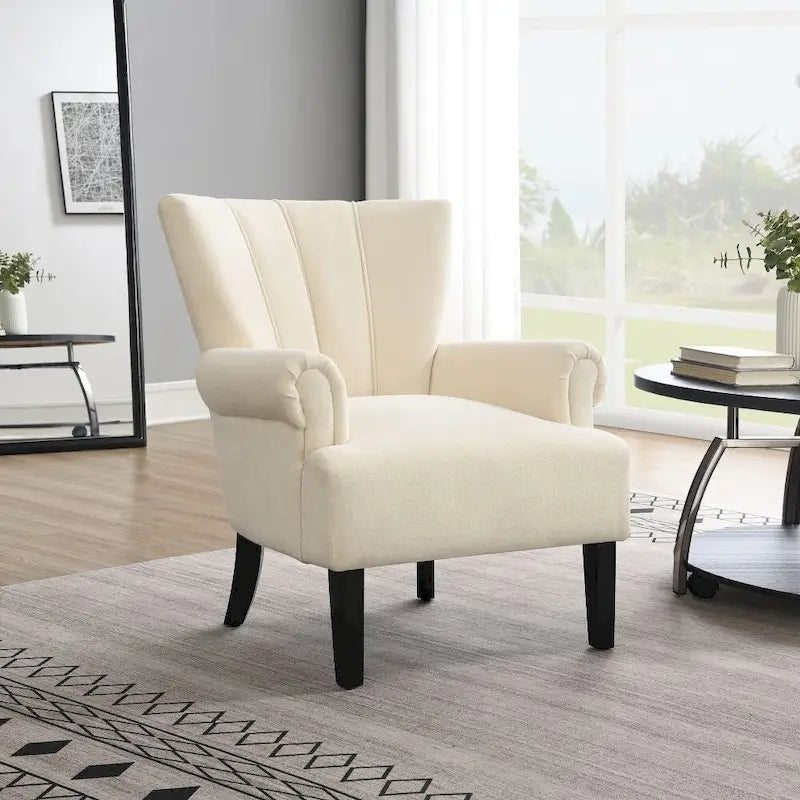 Sillas modernas de tela decorativas para la sala de estar